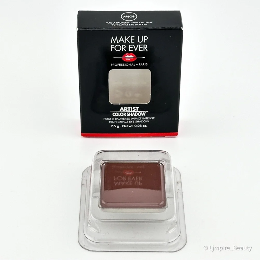 🆕 MAKE UP FOR EVER Artist Color Shadow Refill/Recharge in Shade: M608 NIB Matte